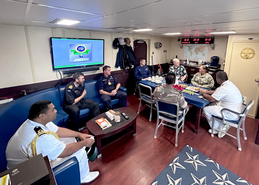 Pacific Partnership 2023: U.S. Embassy and Tonga Military Leadership Visit to USS Pearl Harbor