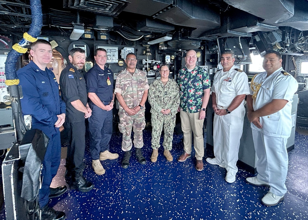 Pacific Partnership 2023: U.S. Embassy and Tonga Military Leadership Visit to USS Pearl Harbor