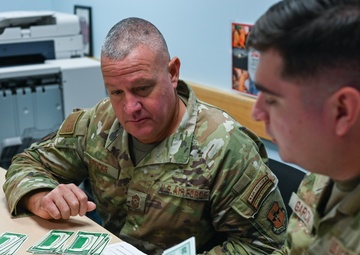 19th Air Force command team visits Laughlin AFB