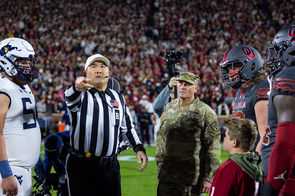 A salute to service: OU's Veterans game highlights unity and excellence