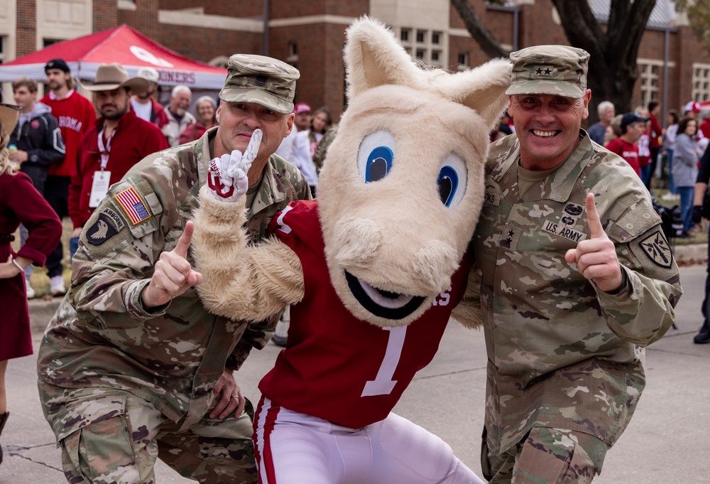 A salute to service: OU's Veterans game highlights unity and excellence