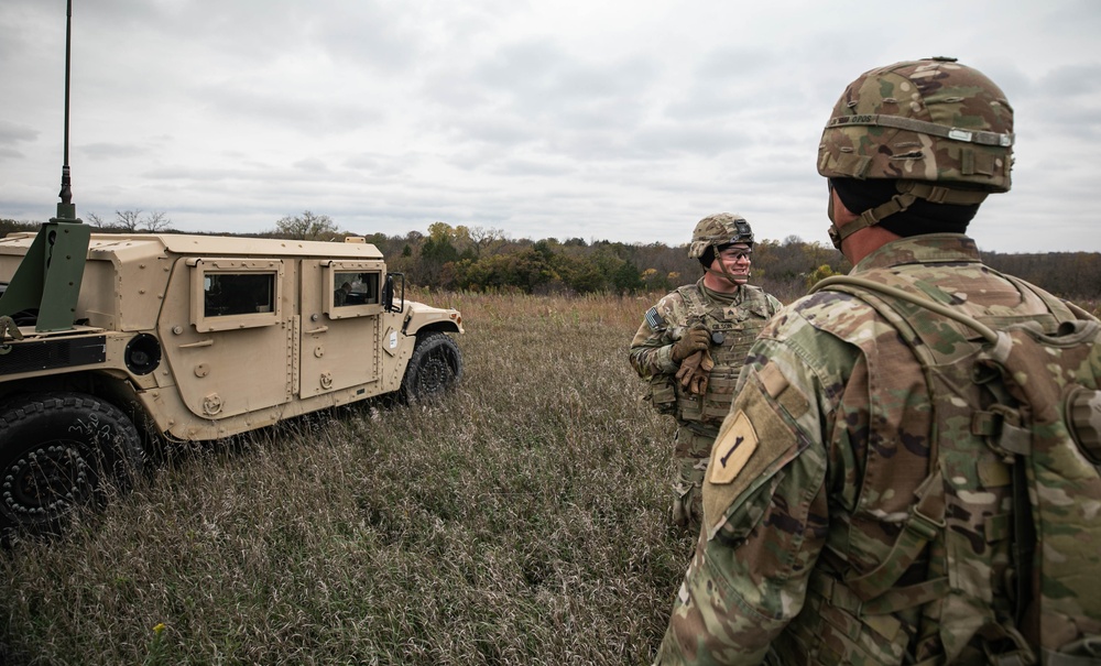 Brains of the Operation: Soldiers of the Big Red One Conduct Part 2 of Danger Ready