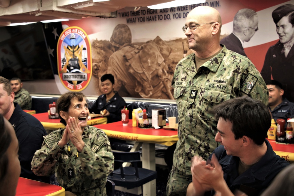 Commander, Naval Surface Forces, U.S. Pacific Fleet Visits USS Jack H Lucas (DDG 125)