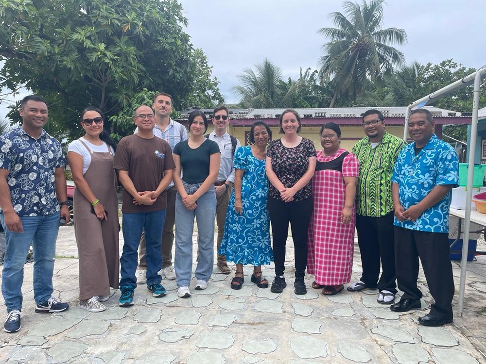 Pacific Partnership 2024-1; U.S. Navy Sailors Attend Worship Service in the Republic of the Marshall Islands