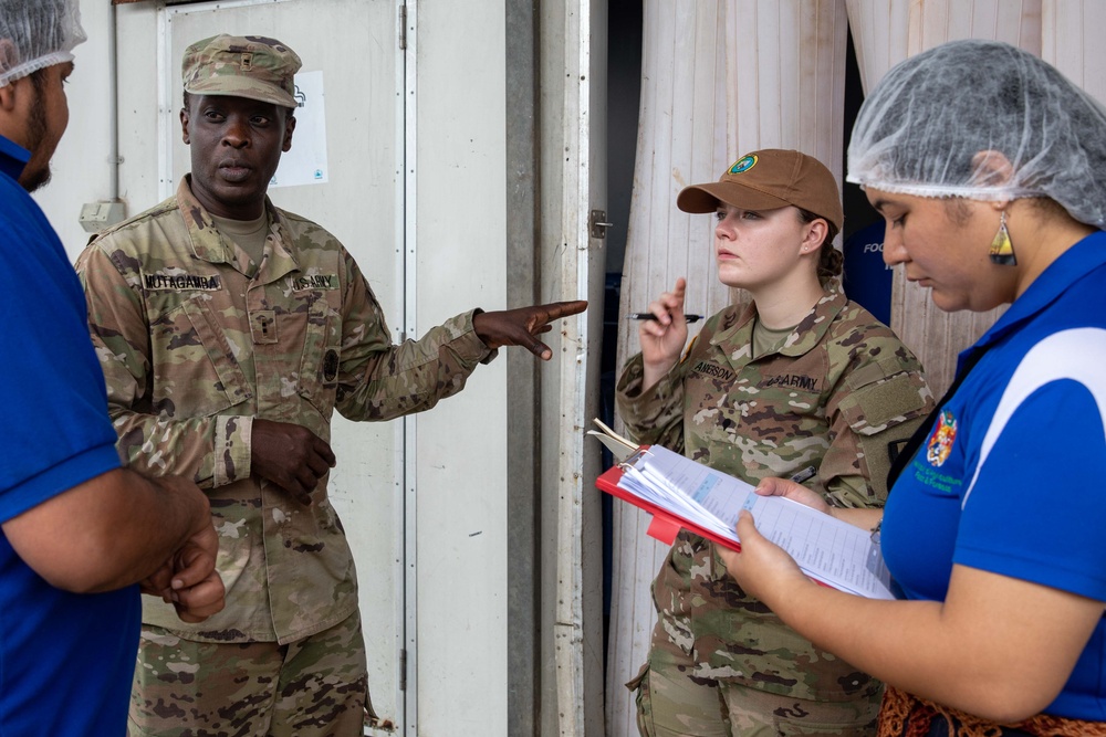 Pacific Partnership 2023: U.S. Army conducts Food Inspection Training in Tonga