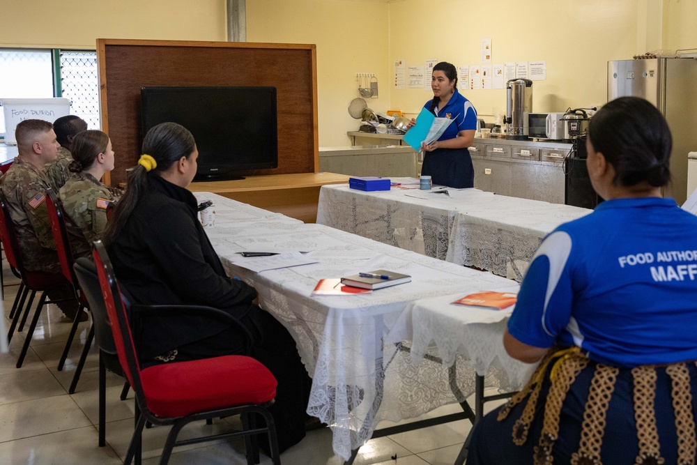 Pacific Partnership 2023: U.S. Army conducts Food Inspection Training in Tonga