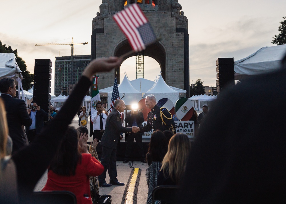 The U.S. Army Band in Mexico City