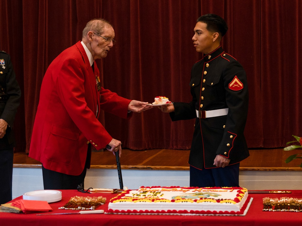 Marines honor Gen. Robert H. Barrow, 27th Commandant of the Marine Corps