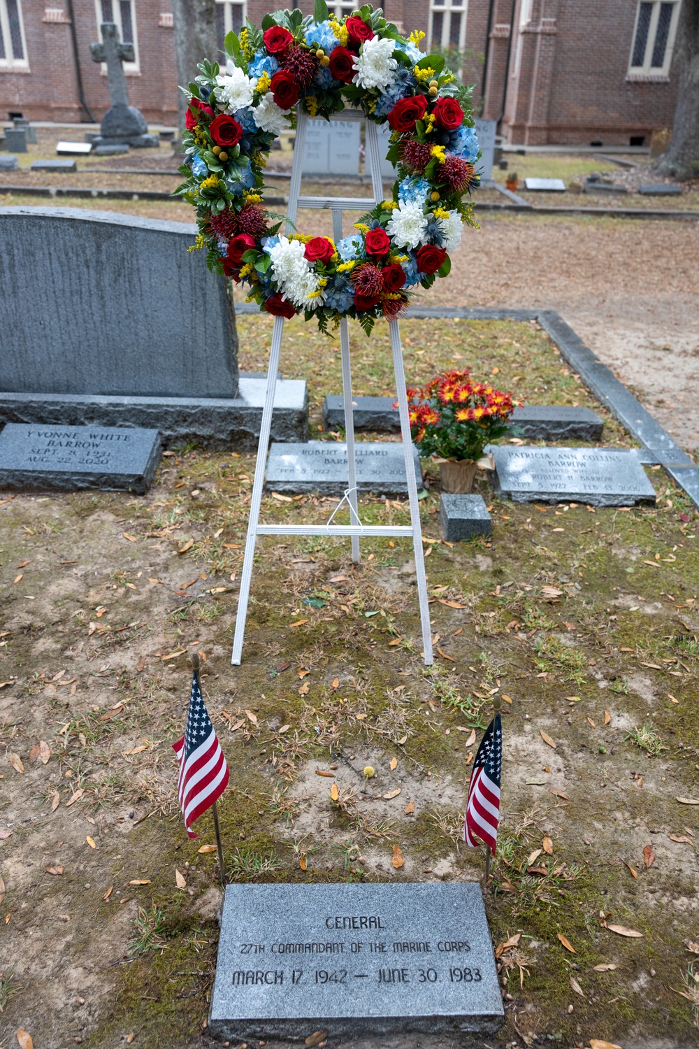 Marines honor Gen. Robert H. Barrow, 27th Commandant of the Marine Corps