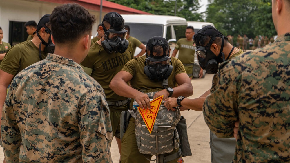 MRF-SEA, PMC Cconduct a CBRN reconnaissance and surveillance SMEE during KAMANDAG