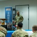 Senior Enlisted Advisor Tony Whitehead visits the 136th Airlift Wing