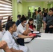 Medical personnel from CLB-31 meet with Batanes General Hospital medical staff