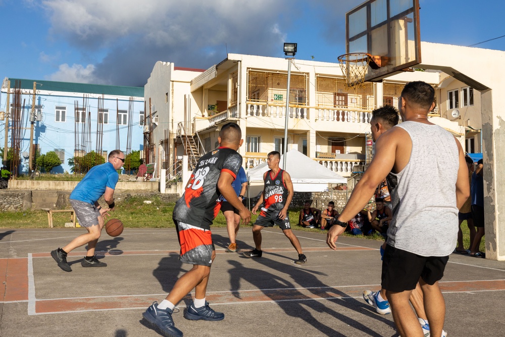 Sports Day: Marines and Sailors play sports with Batanes locals, Filipino Marines