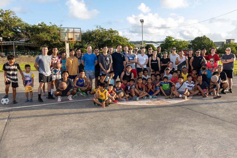 Sports Day: Marines and Sailors play sports with Batanes locals, Filipino Marines