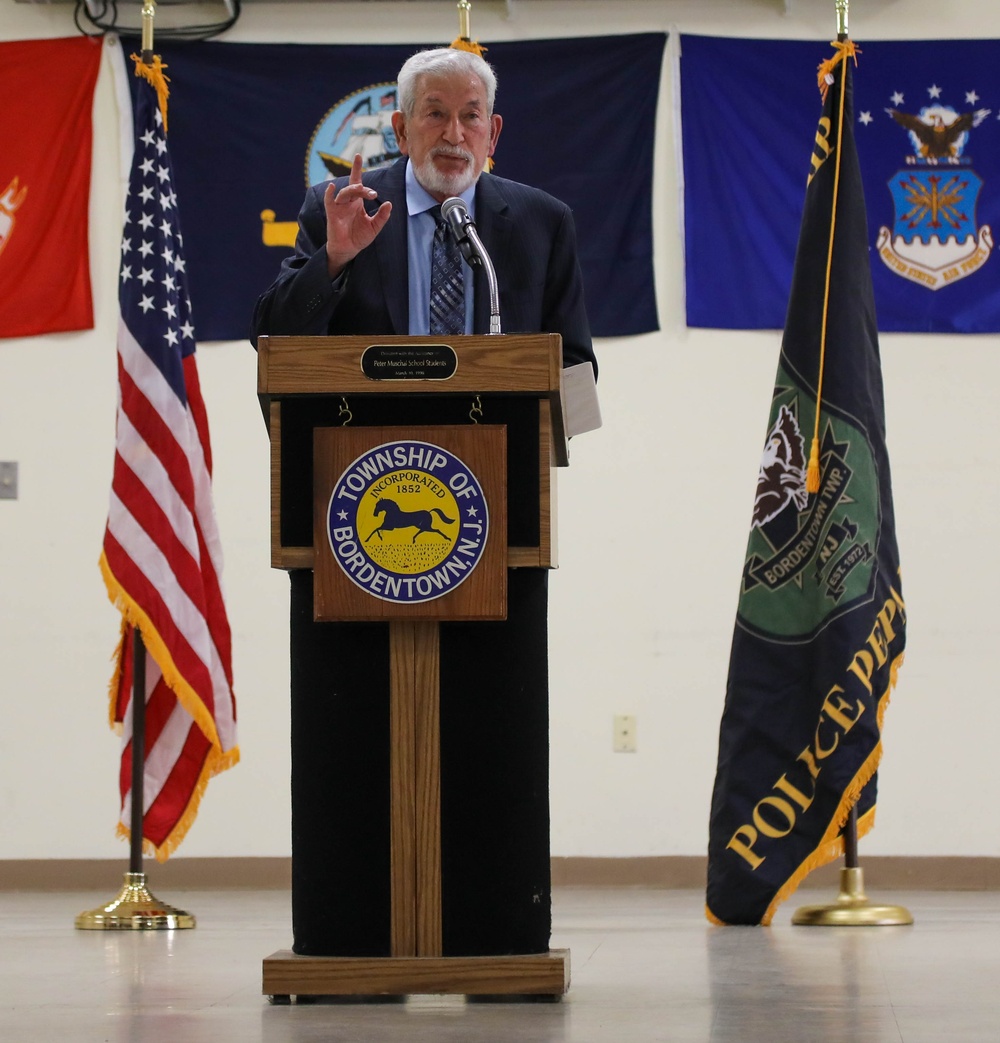 Army Reserve leader honors veterans in Bordentown Township