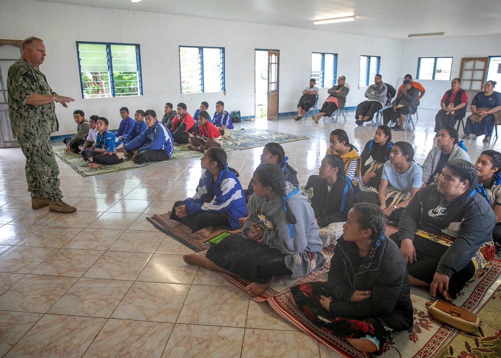 Pacific Partnership 2023: STEM Symposium at Mouga Olive High School