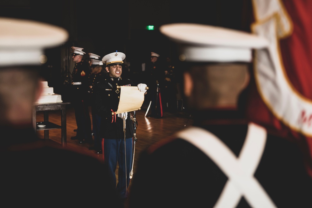 MCRD SD Birthday Ball