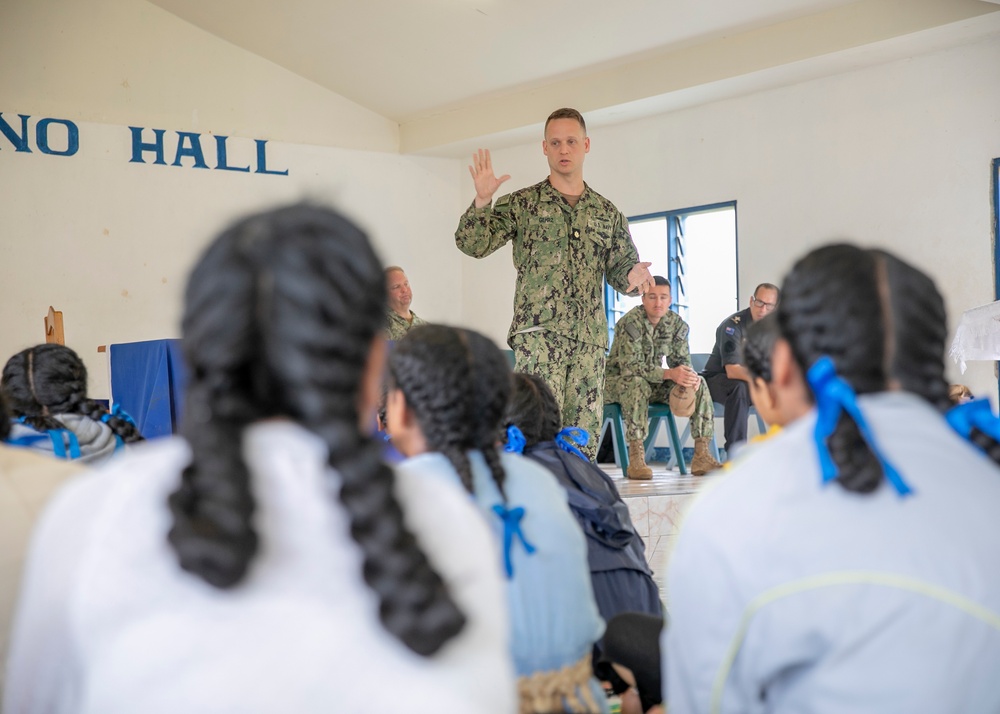 Pacific Partnership 2023: STEM Symposium at Mouga Olive High School