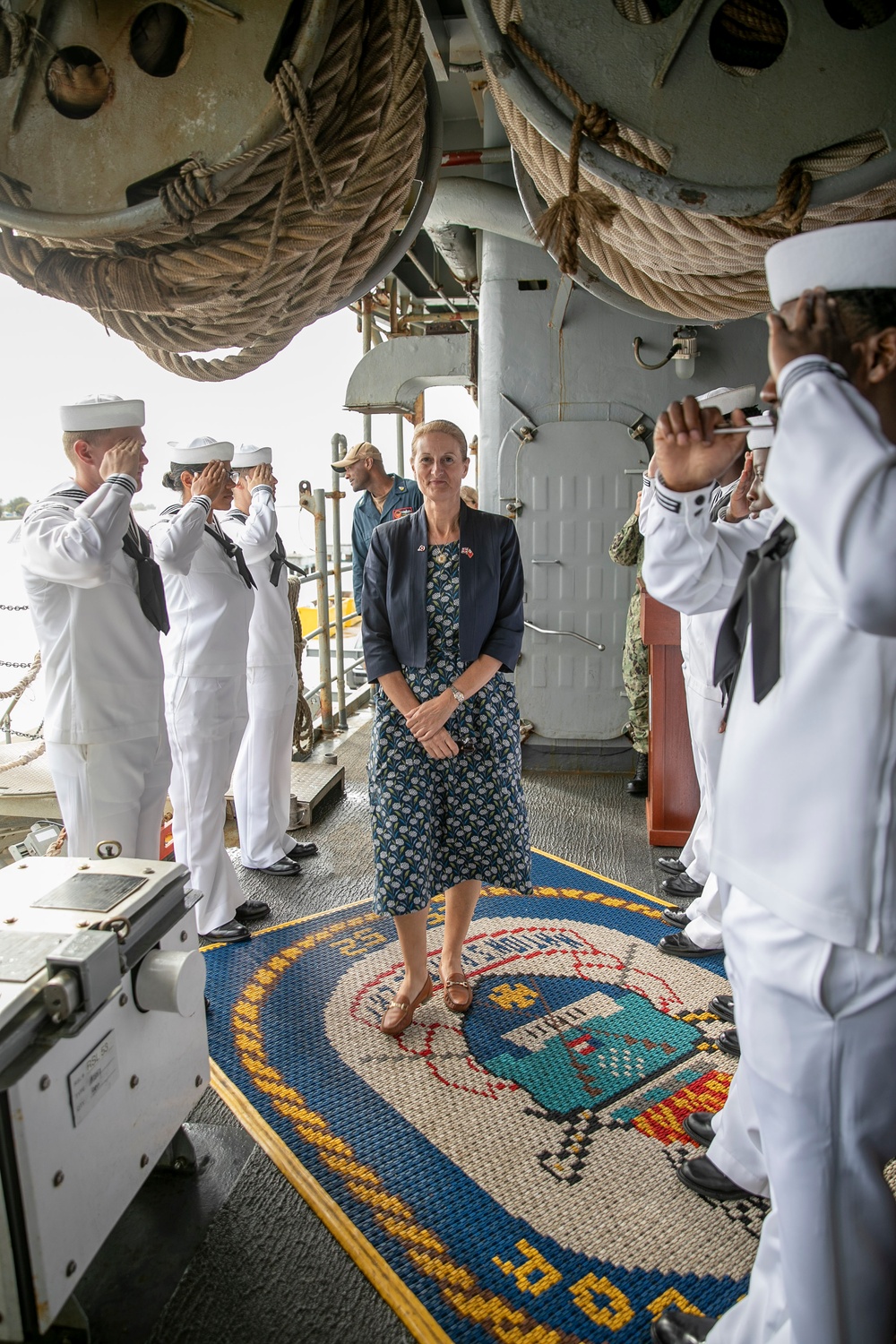 Pacific Partnership 2023: U.K. Minister of State for the Indo-Pacific and British High Commissioner to Tonga Visits PP23 Team