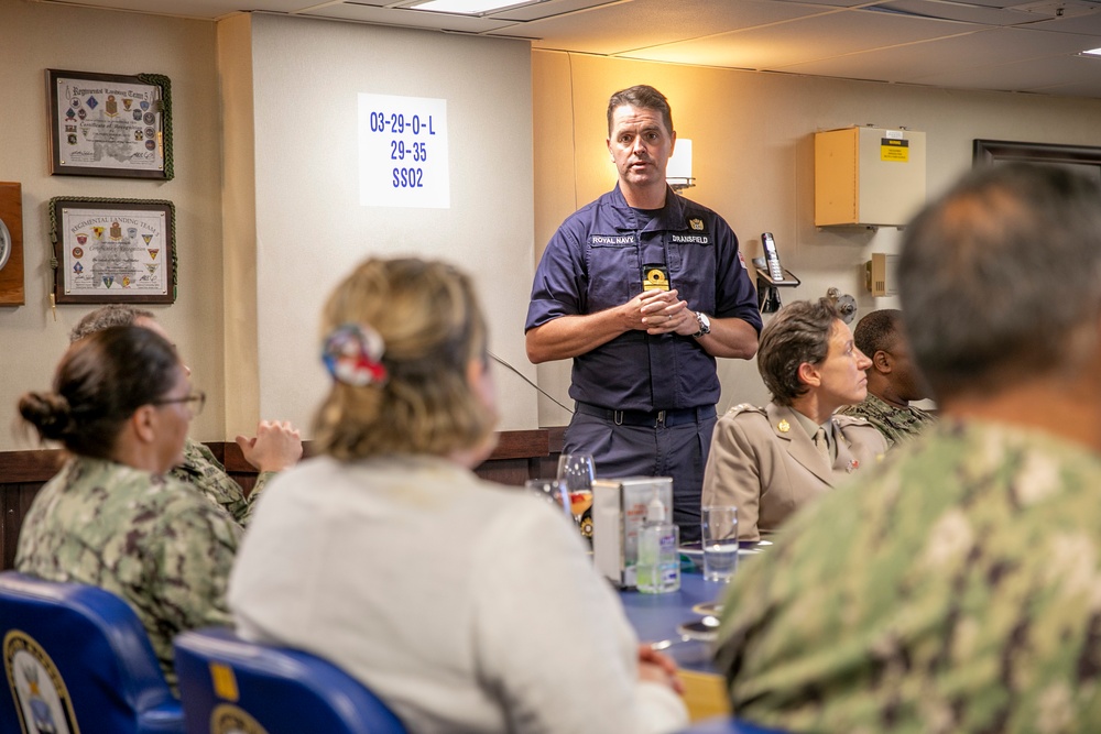 Pacific Partnership 2023: U.K. Minister of State for the Indo-Pacific and British High Commissioner to Tonga Visits PP23 Team