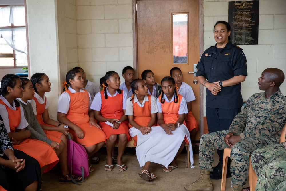 Pacific Partnership 2023: STEM Panel at Tailulu College