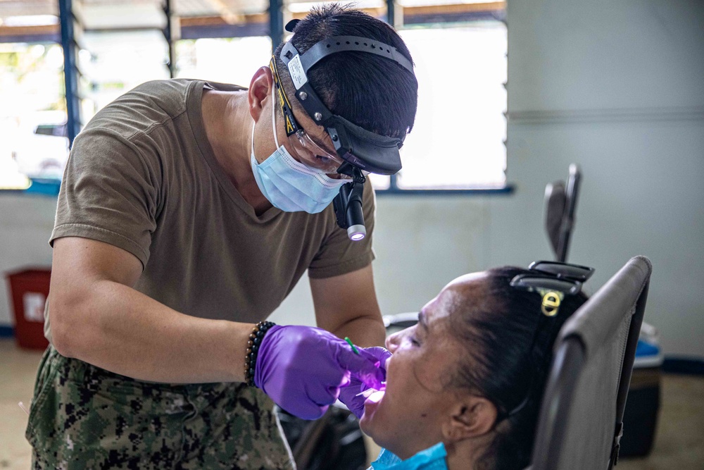 Pacific Partnership 2023: Health Fair at Nukunuku