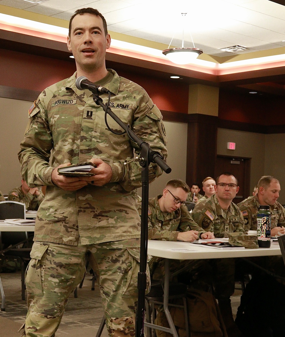 Illinois Army National Guard Commander's Guidance Seminar, Day 1