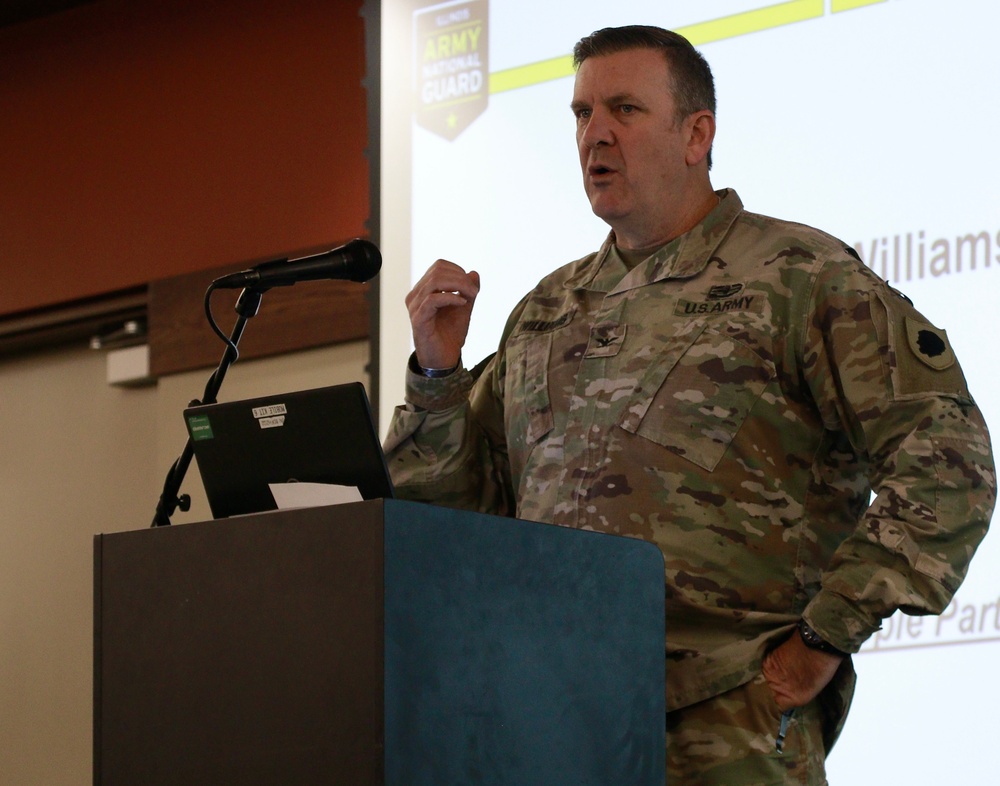 Illinois Army National Guard Commander's Guidance Seminar, Day 1