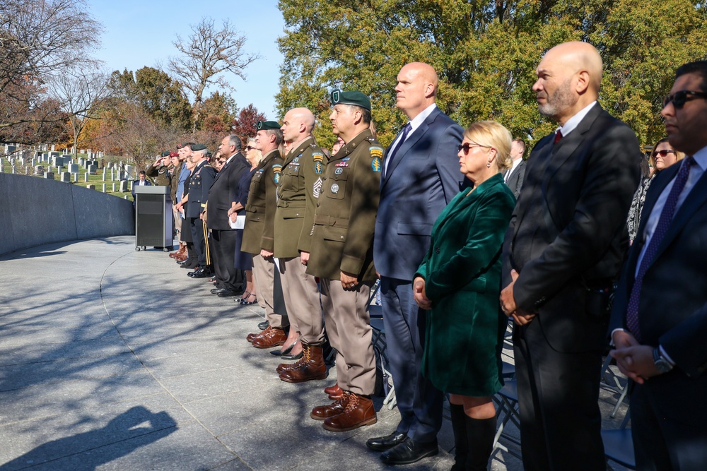 JFK Wreath Laying Ceremony