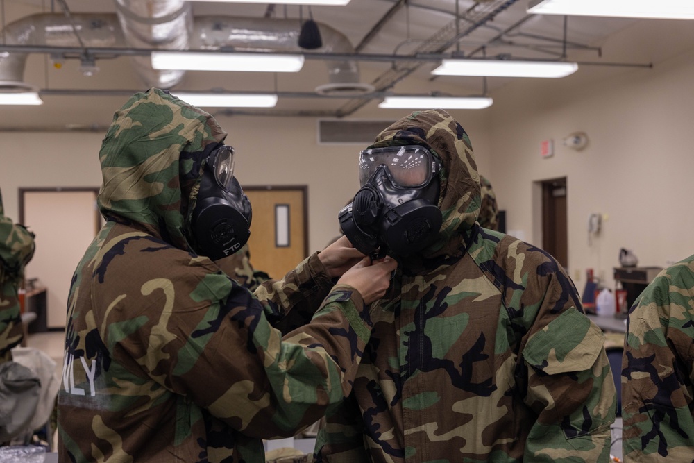 3rd Dental Battalion Officers participate in Combat Casualty Care Course (C4)