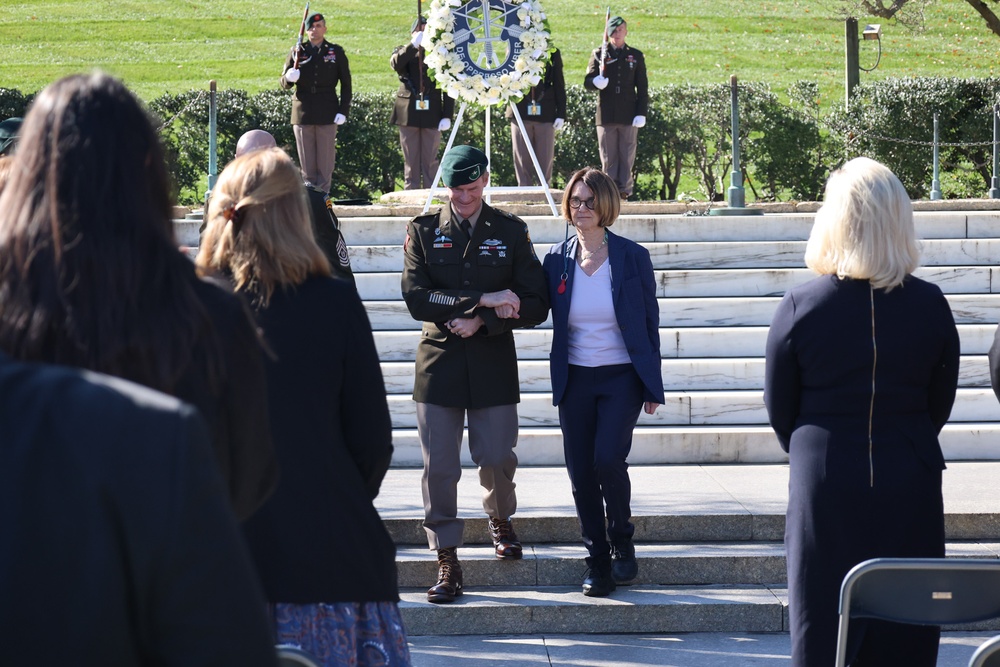 JFK Wreath Laying Ceremony