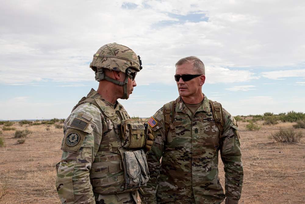 FORSCOM Command Sergeant Major visits Fort Bliss