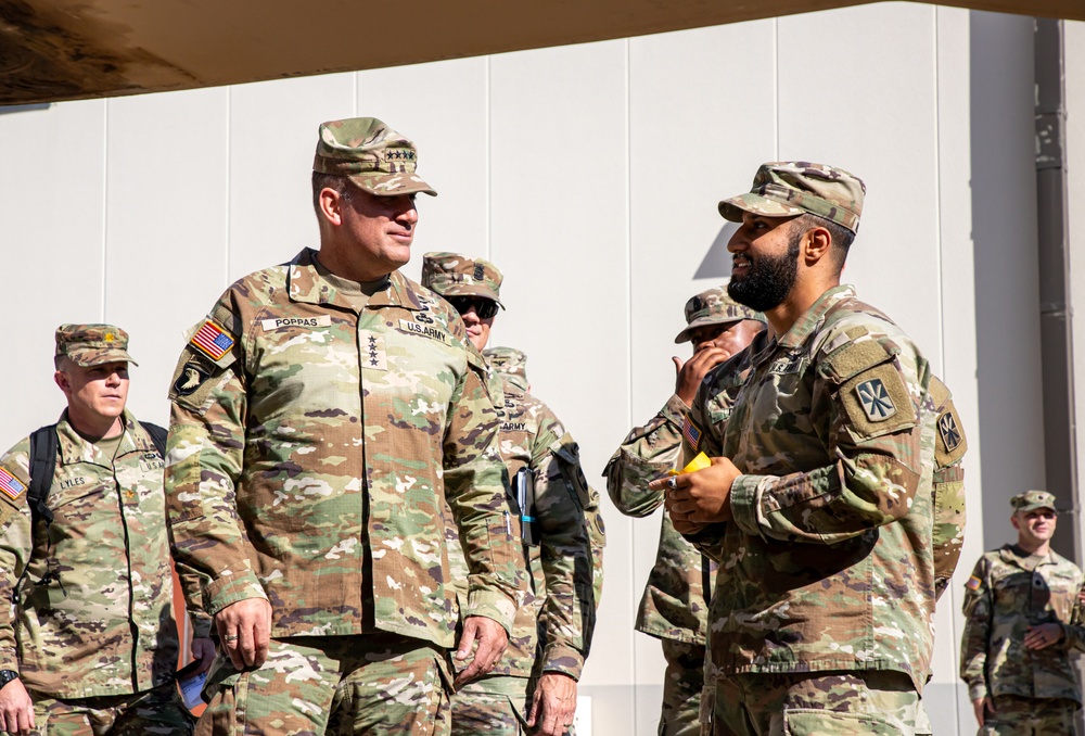 FORSCOM Commanding General visits Fort Bliss