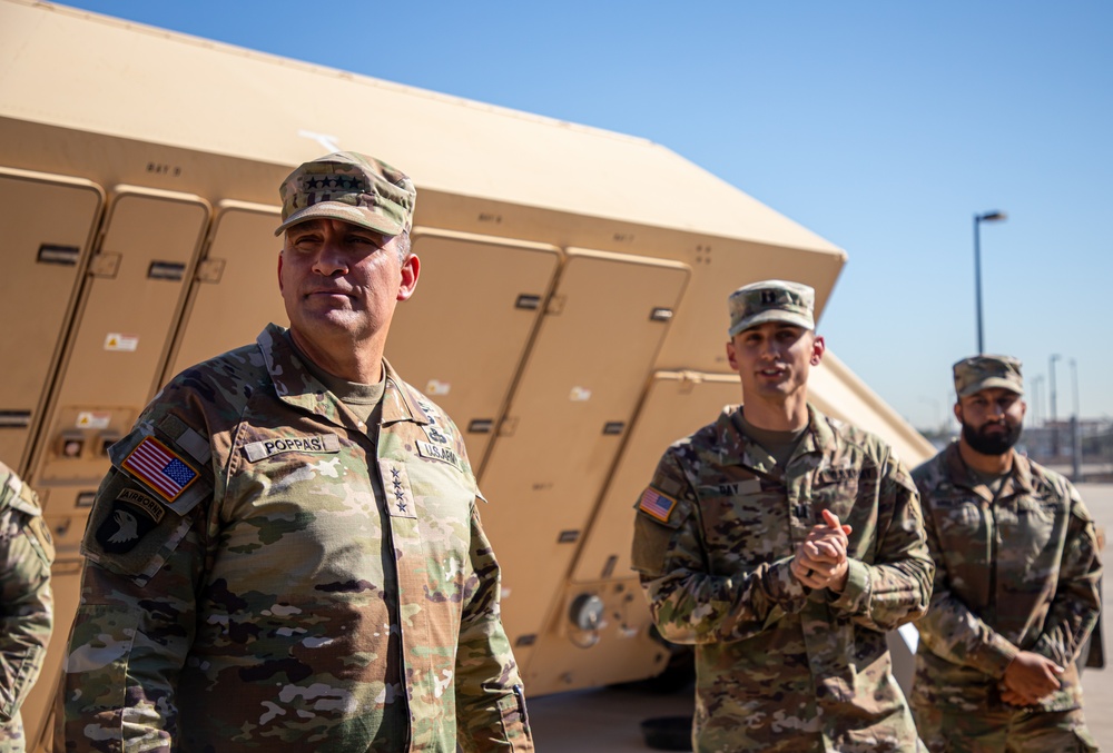 FORSCOM Commanding General visits Fort Bliss