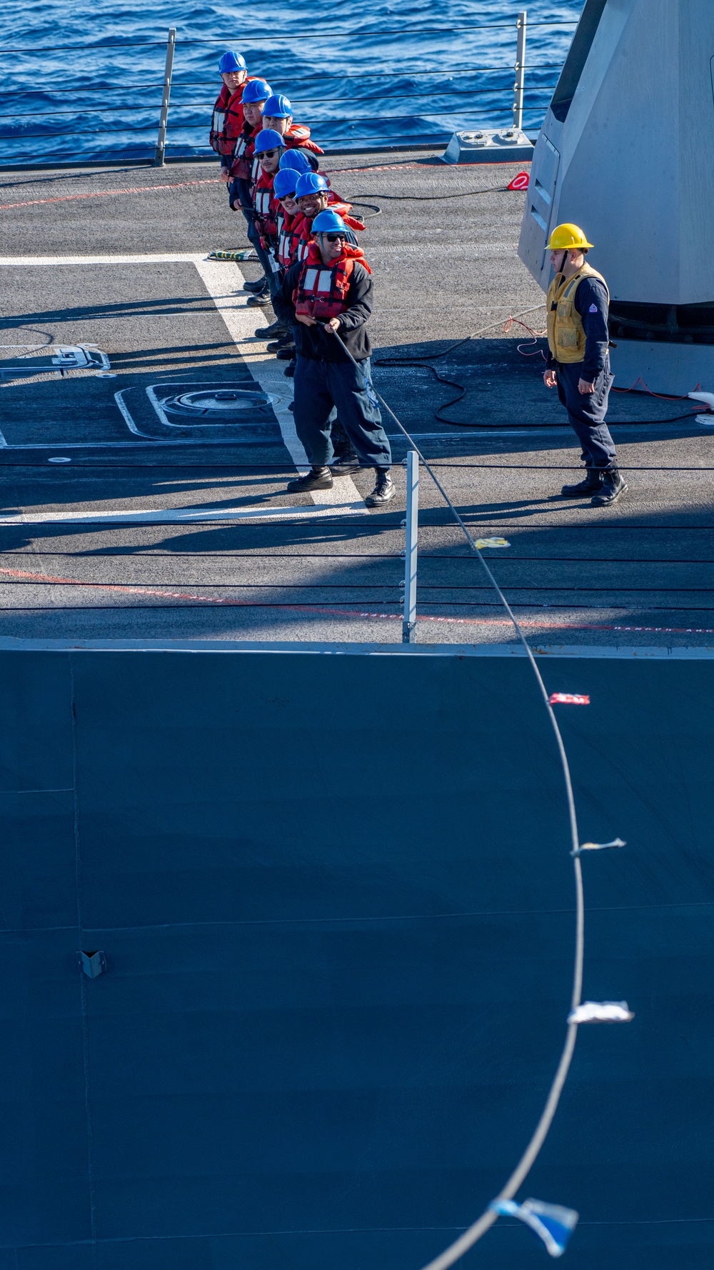 DVIDS - Images - Theodore Roosevelt Refuels Halsey at Sea [Image 12 of 12]