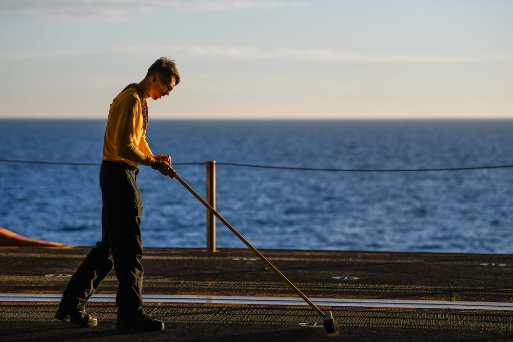 Sweeping the Deck