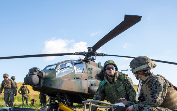 Resolute Dragon 23 | 1st MAW, JGSDF Conduct Bilateral Forward Arming and Refueling Point at Camp Jumonjibaru