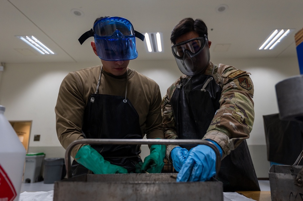 Nondestructive inspection keeps the Wolf Pack structurally sound