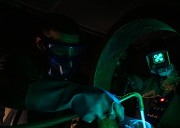 Nondestructive inspection keeps the Wolf Pack structurally sound