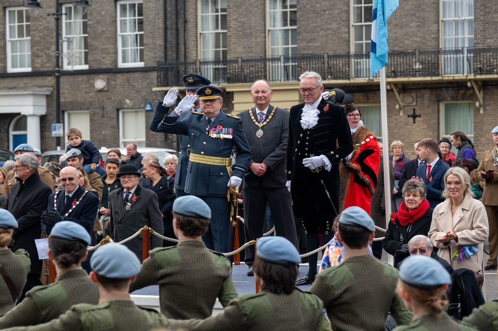 Bury St. Edmunds Remembrance Day Parade 2023