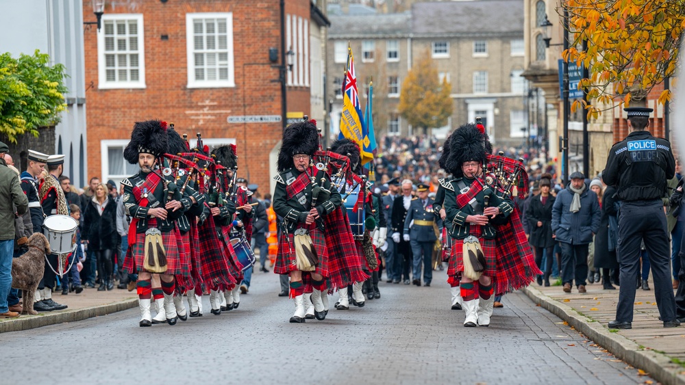 Bury St. Edmunds Remembrance Day Parade 2023