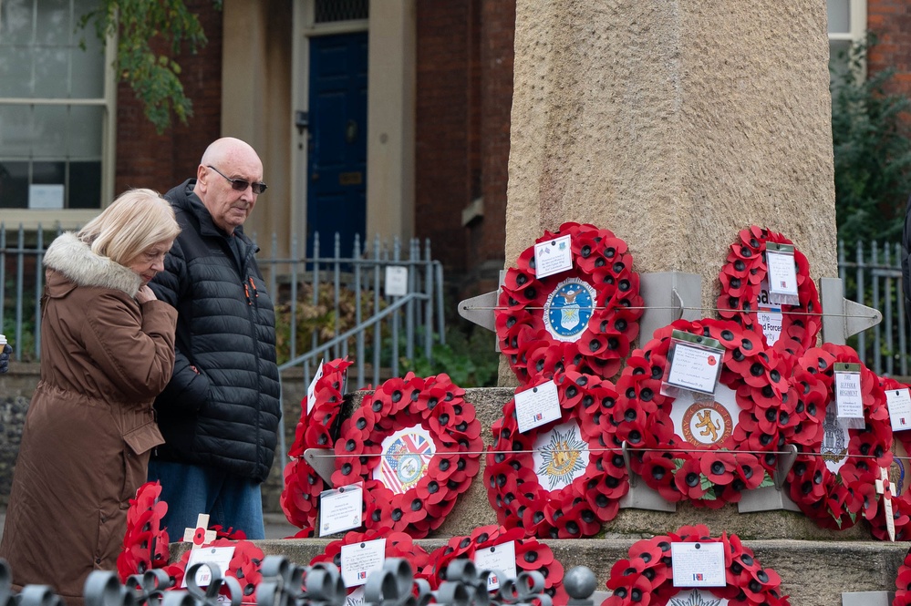 Remembrance day parade romford