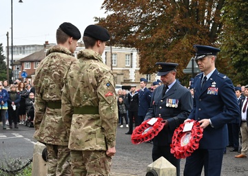 Team Mildenhall honors fallen on Remembrance Sunday