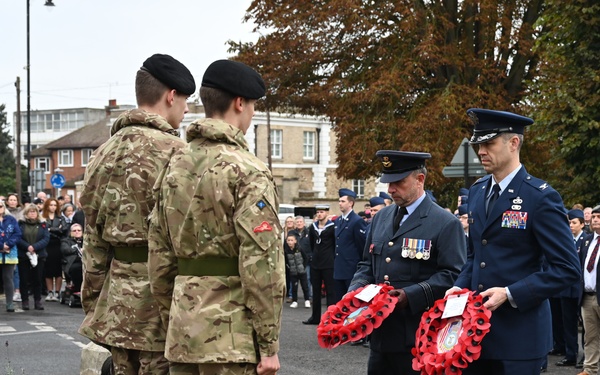 Team Mildenhall honors fallen on Remembrance Sunday