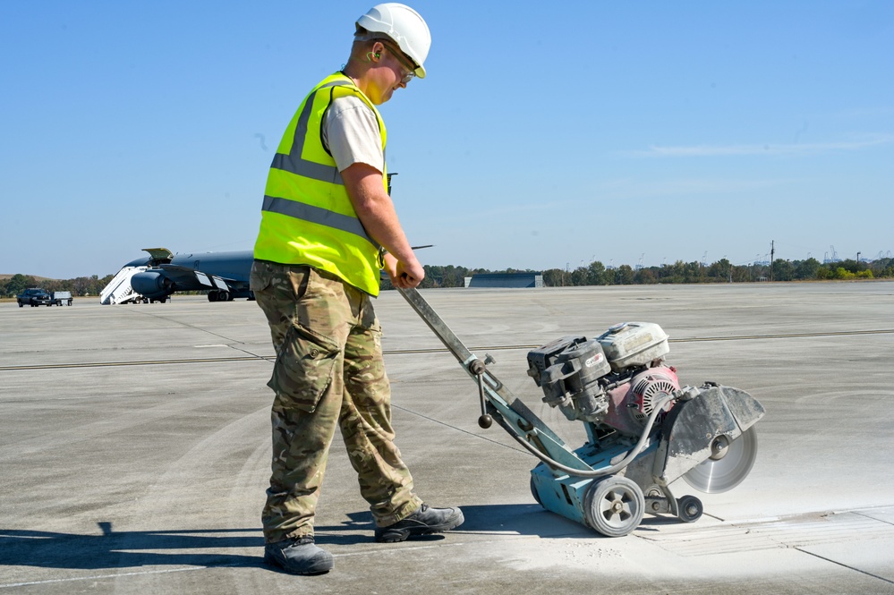 165th Civil Engineer Squadron and British Royal Army Engineers Join Forces at Savannah Air National Guard Base for Exercise Flying Rose