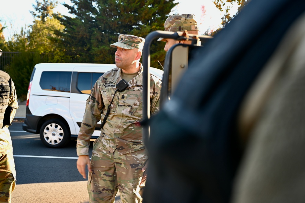 D.C. Guard supports Metropolitan Police during March for Israel on National Mall