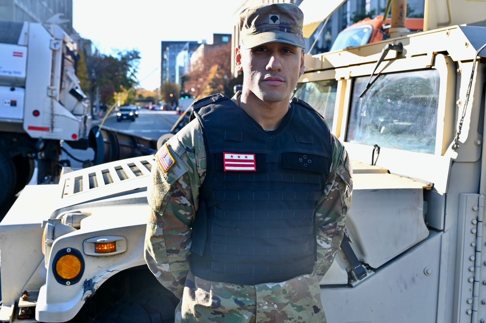 D.C. Guard supports Metropolitan Police during March for Israel on National Mall