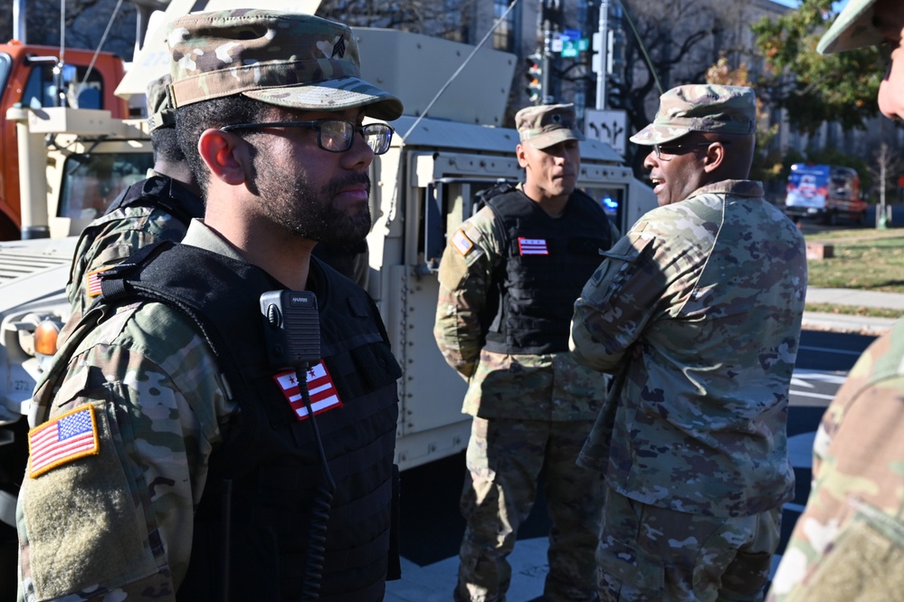 D.C. Guard supports Metropolitan Police during March for Israel on National Mall