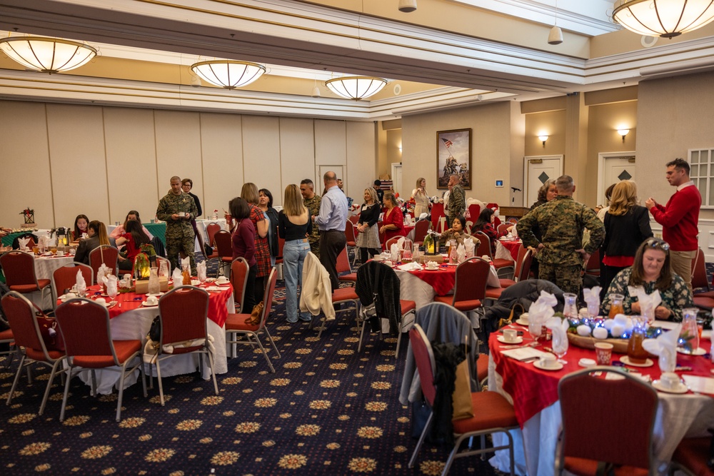 The Quantico Spouses' Social Club hosts a Toys for Tots luncheon and toy collection event