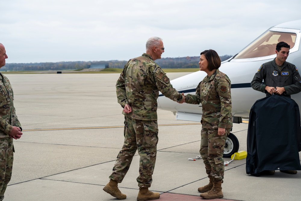 CMSAF Visits Wright-Patterson Air Force Base